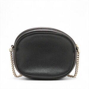 Gucci Bag Shoulder Soho Chain Black Leather